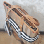 کیف خرید زنانه بزرگ طرح رنگی - Image 3