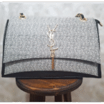 کیف زنانه مجلسی YSL هوبو طرح کنفی