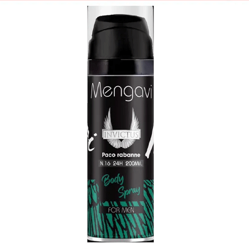 invectus اسپری بدن منگاوی رایحه اینوکتوس 200 میل مردانه invictus paco rabanne - Image 1