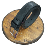کمربند چرمی زبانه دار مردانه مشکی آرکو