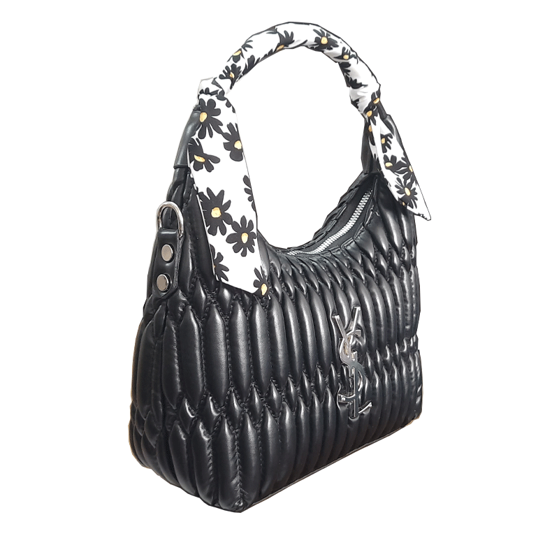 ysl-kif-zanan کیف زنانه چرمی گلدوزی YSL - Image 1